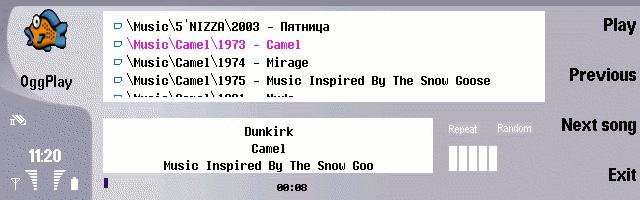 OggPlay Skin - Contrast